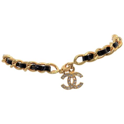 1995 Chanel Vintage Chain Anklet .